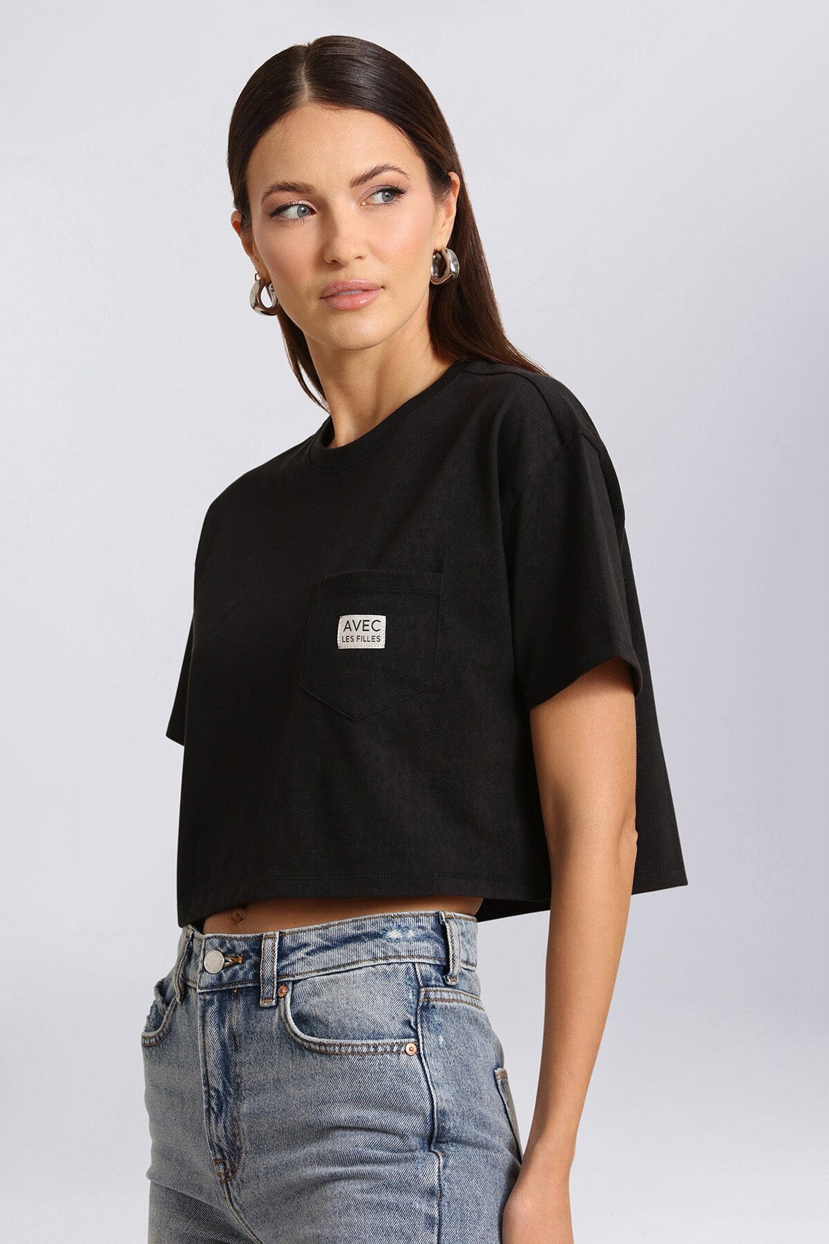 Logo Cropped Cotton T-Shirt - Image 11