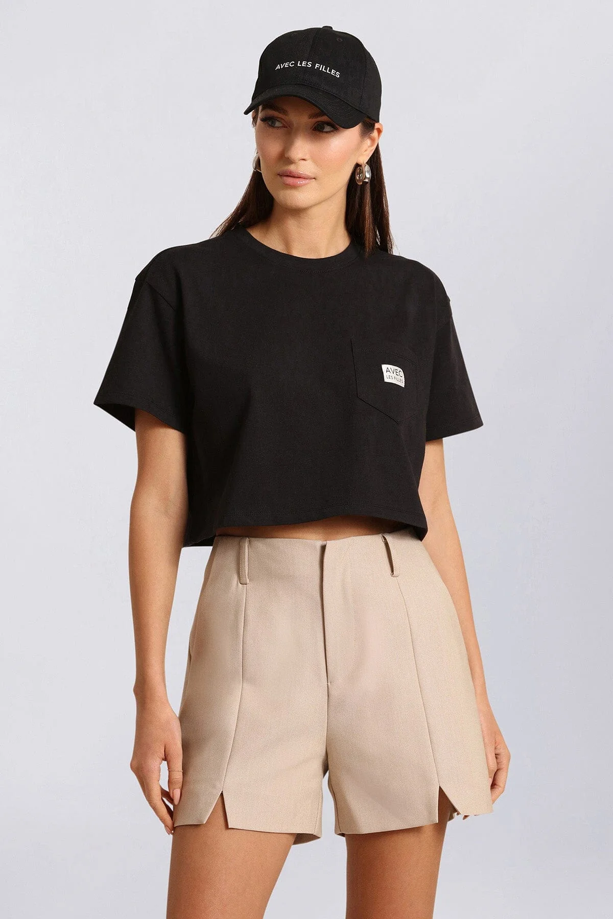Logo Cropped Cotton T-Shirt - Image 13