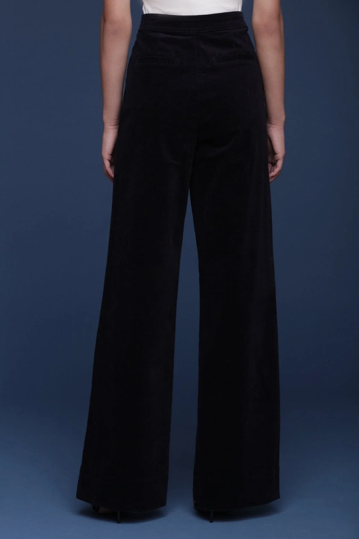 Double Zip Wide Leg Corduroy Pant - Image 6