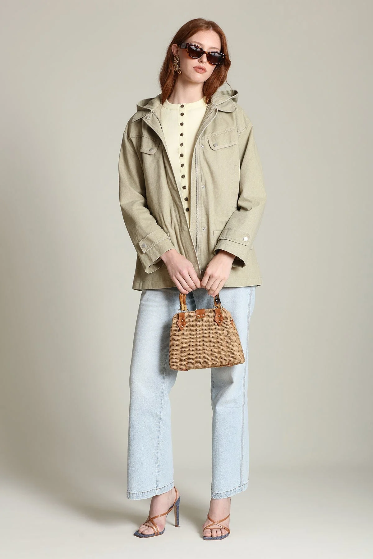 Cotton Hooded Anorak - Image 3