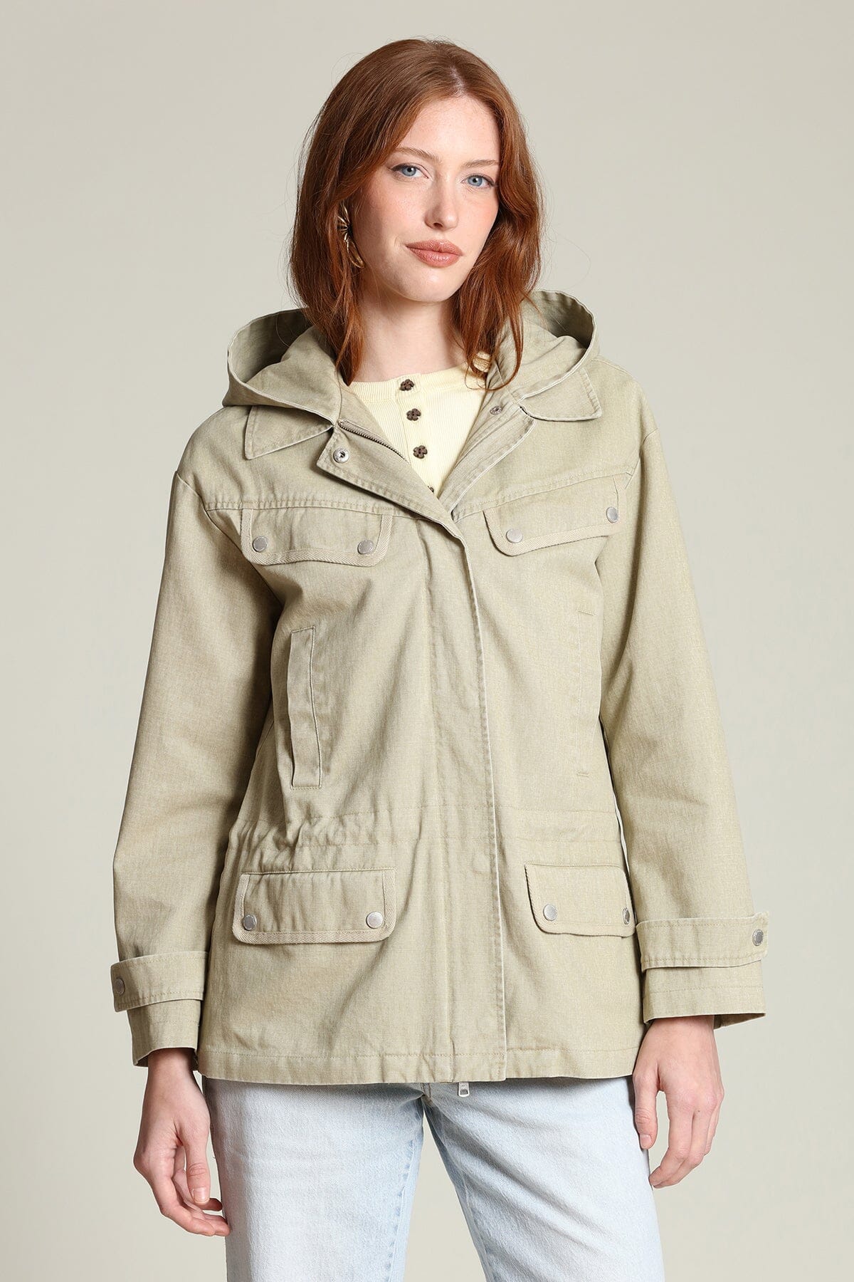 Cotton Hooded Anorak - Image 5