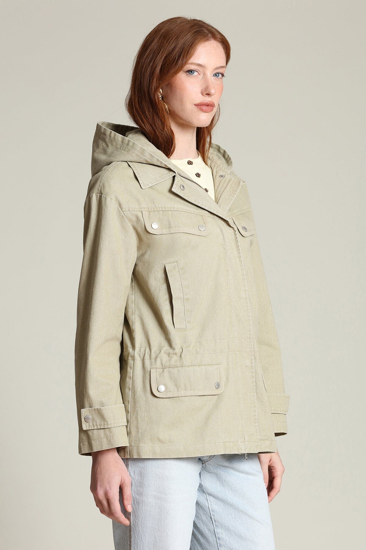 Cotton Hooded Anorak - Image 6