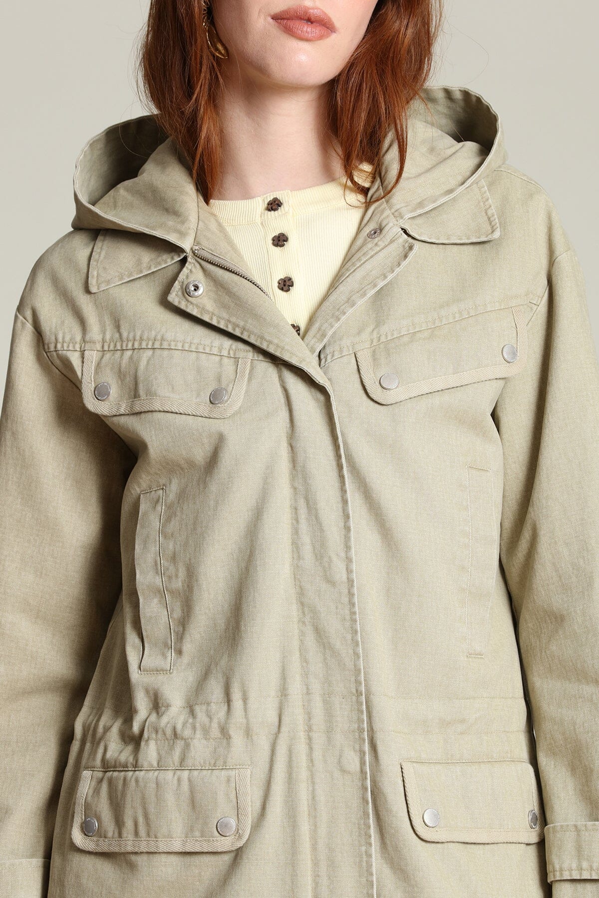 Cotton Hooded Anorak - Image 8