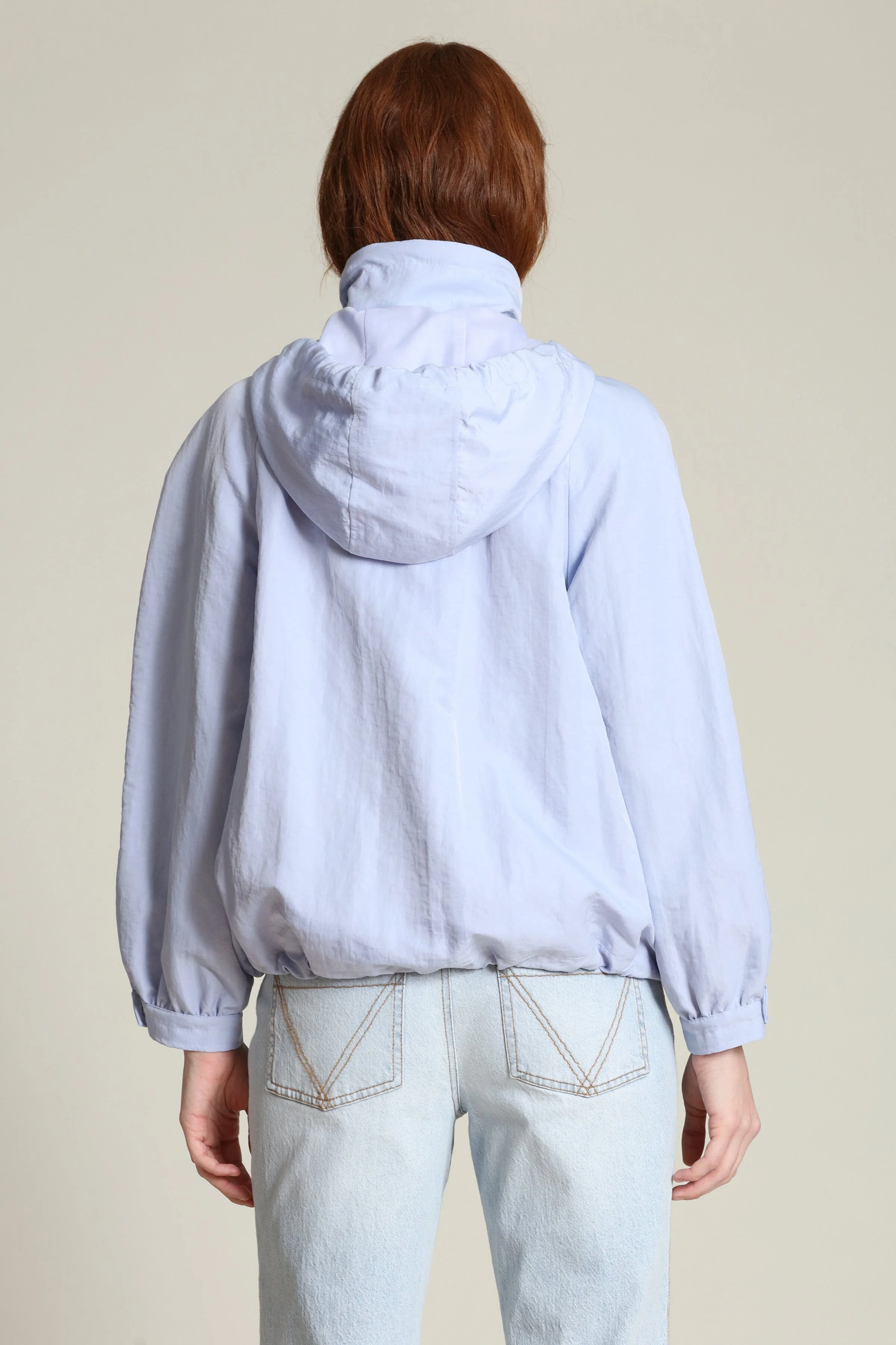 Nylon Balloon Sleeve Windbreaker - Image 6